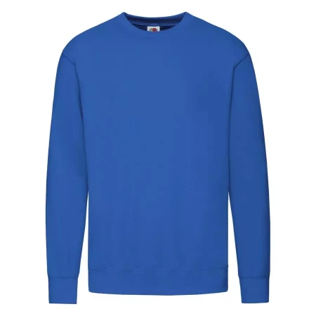 Толстовка мужская без начеса "Lightweight Set-in Sweat", ярко-синий, XXL, 80% х/б 20% полиэстр, плот