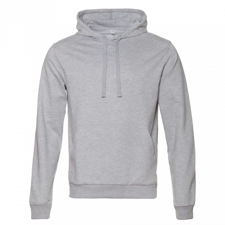Худи унисекс STAN футер без начёса 260, 23, Серый меланж,  (50/60)  (52/XL)