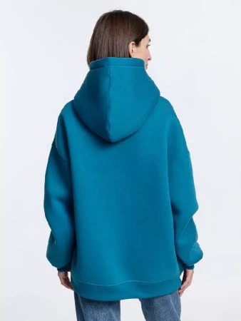 Худи Kulonga Oversize, бирюзовое, размер M/L