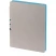 Ежедневник Flexpen, недатированный, серебристо-бирюзовый