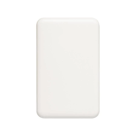 Внешний аккумулятор Ларго PD (Largo PD) 5000mAh с функцией беспроводной зарядки 15W, белый