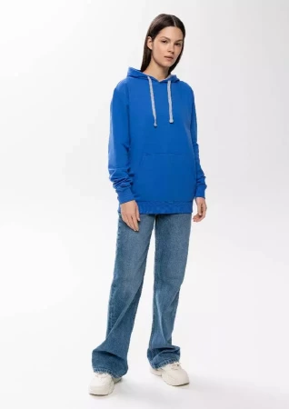 Худи унисекс STAN футер без начёса 260, 23, Синий,  (16/1)  (52/XL)