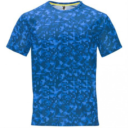 Спортивная футболка ASSEN мужская, СИНИЙ 2XL