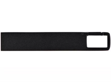 USB 2.0- флешка на 32 Гб c подсветкой логотипа Hook LED, темно-серый, красная подсветка