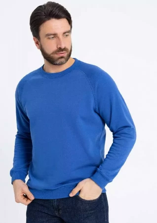 Свитшот унисекс STAN футер с начёсом 260, 53, Синий,  (16/1)  (52/XL)