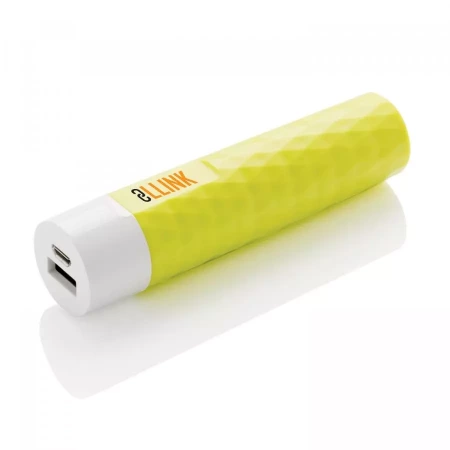 Зарядное устройство Geometric, 2200 mAh (Зеленый цвет)