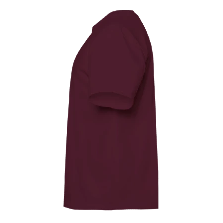 Футболка унисекс оверсайз STAN хлопок 240, 56, Бордовый,  (66)  (54/XXL)