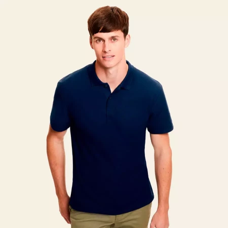 Поло мужское "Original Polo", синий_2XL, 100% хлопок, 185 г/м²
