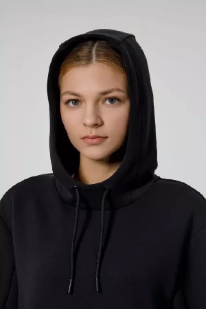 Худи унисекс Begi, черное, размер XXL