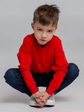 Свитшот Toima Kids красный, 10 лет