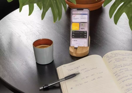 Подставка для планшета и телефона Bamboo (Коричневый цвет)