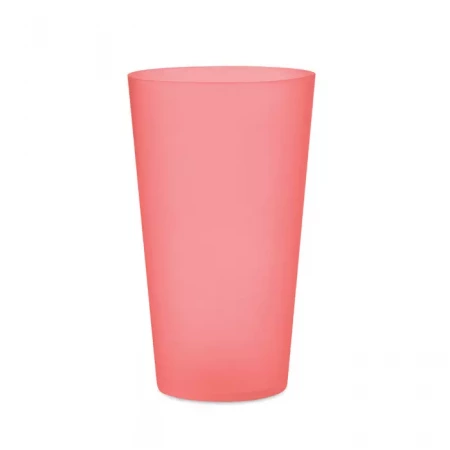 Reusable event cup 500ml (цвет - прозрачно-красный)