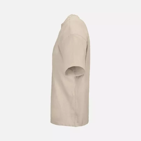 Футболка оверсайз мужская Boxy Men, бежевая (льняная), размер L