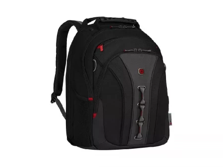 Рюкзак Legacy WENGER 16'', черный/серый, полиэстер/ПВХ, 35 x 25 x 45 см, 21 л