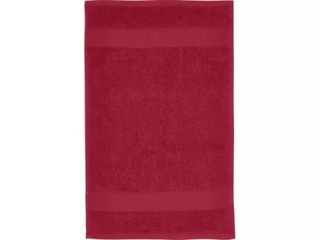 Хлопковое полотенце для ванной Sophia 30x50 см плотностью 450 г/м2, красный