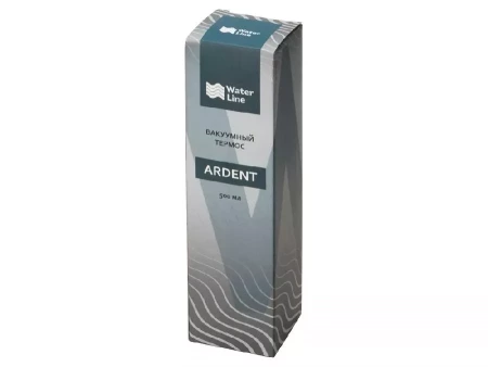 Вакуумный термос Ardent Waterline, 500 мл, черный