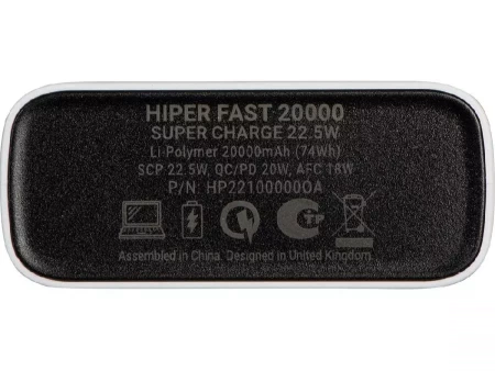 Портативный внешний аккумулятор FAST 20000 White (Р)