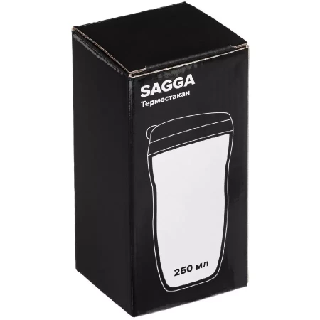 Термостакан Sagga, белый