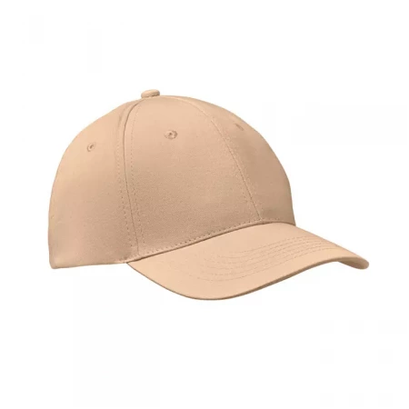 6 panels baseball cap (цвет - слоновая кость)