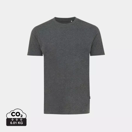 Футболка Iqoniq Manuel из переработанного неокрашенного хлопка, унисекс, 180 г/м² (Фиолетовый цвет) (размер - L)
