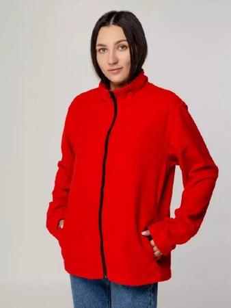 Куртка флисовая унисекс Manakin, красная, размер ХL/ХХL