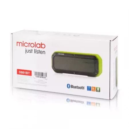 Портативная колонка MICROLAB D861BT, черный