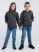 Худи детское Kirenga Kids 2.0, темно-серое (графит), 14 лет