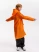 Дождевик детский RainDrop Kids, оранжевый, 10 лет (рост 130-140)