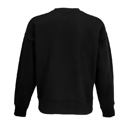 Свитшот унисекс Authentic, черный, размер XXL