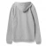 Толстовка с капюшоном унисекс Hoodie, серый меланж, размер L