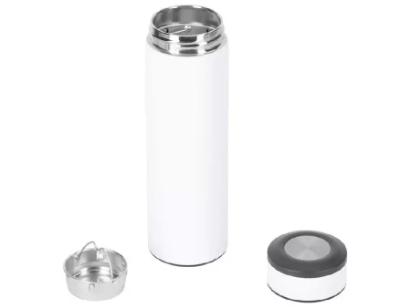 Вакуумный термос Vacuum Flask C1, soft touch, 420мл, белый