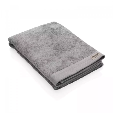 Банное полотенце Ukiyo Sakura из хлопка AWARE™, 500 г/м², 70x140 см (Серый цвет)
