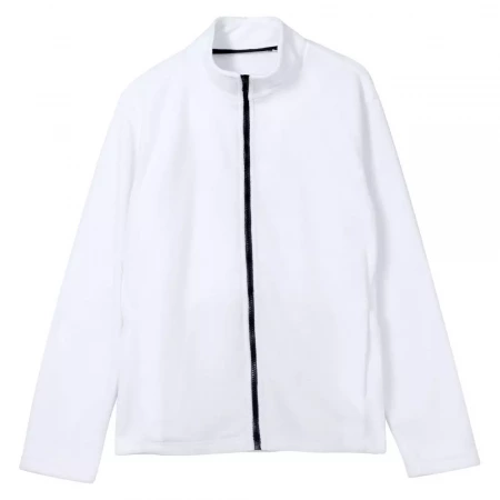 Куртка флисовая унисекс Manakin, белая, размер XS/S
