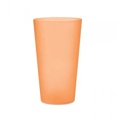 Reusable event cup 500ml (цвет - прозрачно-оранжевый)