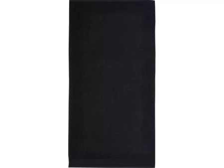 Полотенце для ванны Ellie из хлопка плотностью 550 г/м2 и размером 70x140 см, черный