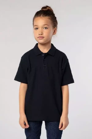 Рубашка поло детская Summer II Kids, ярко-синяя, на рост 130-140 см