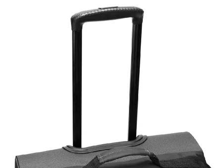 Сумка на колесах TORBER Mobi, чёрный, полиэстер 900D с PU покрытием, 70 х 41 х 28,5 см, 81 л