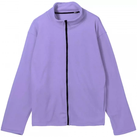 Куртка флисовая унисекс Manakin, сиреневая, размер XS/S