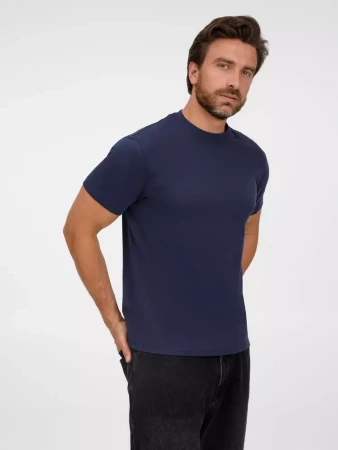 Футболка унисекс T-Bolka 180, темно-синяя, размер 3XL