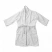 Банный халат VINGA Harper, L-XL, унисекс, 450 г/м² (Белый цвет)