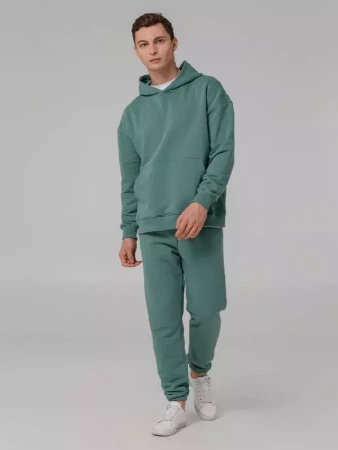 Джоггеры Comfort, серо-зеленые, размер XS/S