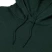 Толстовка с капюшоном унисекс Hoodie, темно-зеленый меланж, размер XS