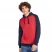 Толстовка "Seattle", серый/бордовый_XL, 80% х/б, 20% п/э, 280м/г2