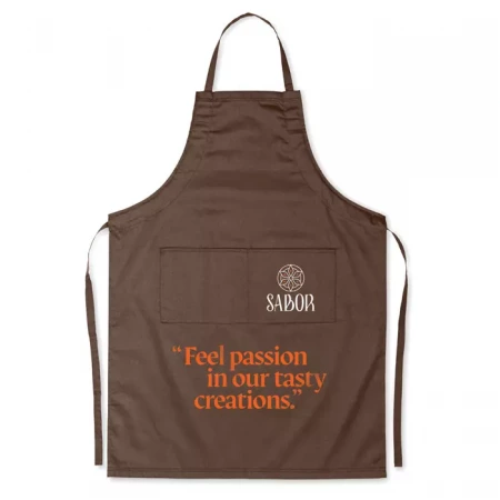 Adjustable apron (цвет - Шоколад)