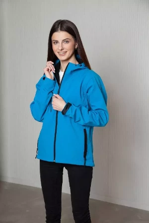 Куртка софтшелл мужская STAN 340, 71N, Лазурный,  (40/1)  (42/XXS)