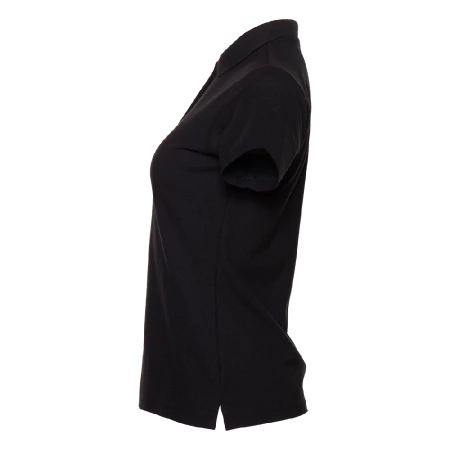Рубашка поло женская STAN хлопок/полиэстер 185, 104W, Чёрный,  (20)  (50/XL)