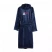 Банный халат VINGA Louis из rPET GRS, S-M, унисекс, 350 г/м² (Синий цвет)