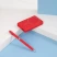 Внешний аккумулятор Ларго PD (Largo PD) 5000mAh с функцией беспроводной зарядки 15W, красный