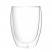 Стакан стеклянный Lotos с двойными стенками и крышкой, серый