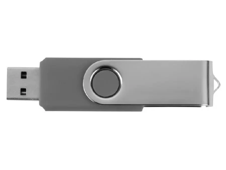 Флеш-карта USB 2.0 8 Gb Квебек, серый